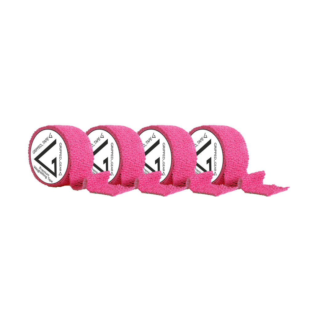 Gripped_Tape_-_Europe's_Premium_Weightlifting_Tape_Thumb_Tape_Gripped_Tape 38mm Rolls Pink
