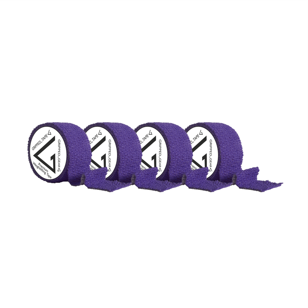 Gripped_Tape_-_Europe's_Premium_Weightlifting_Tape_Thumb_Tape_Gripped_Tape 38mm Rolls Purple